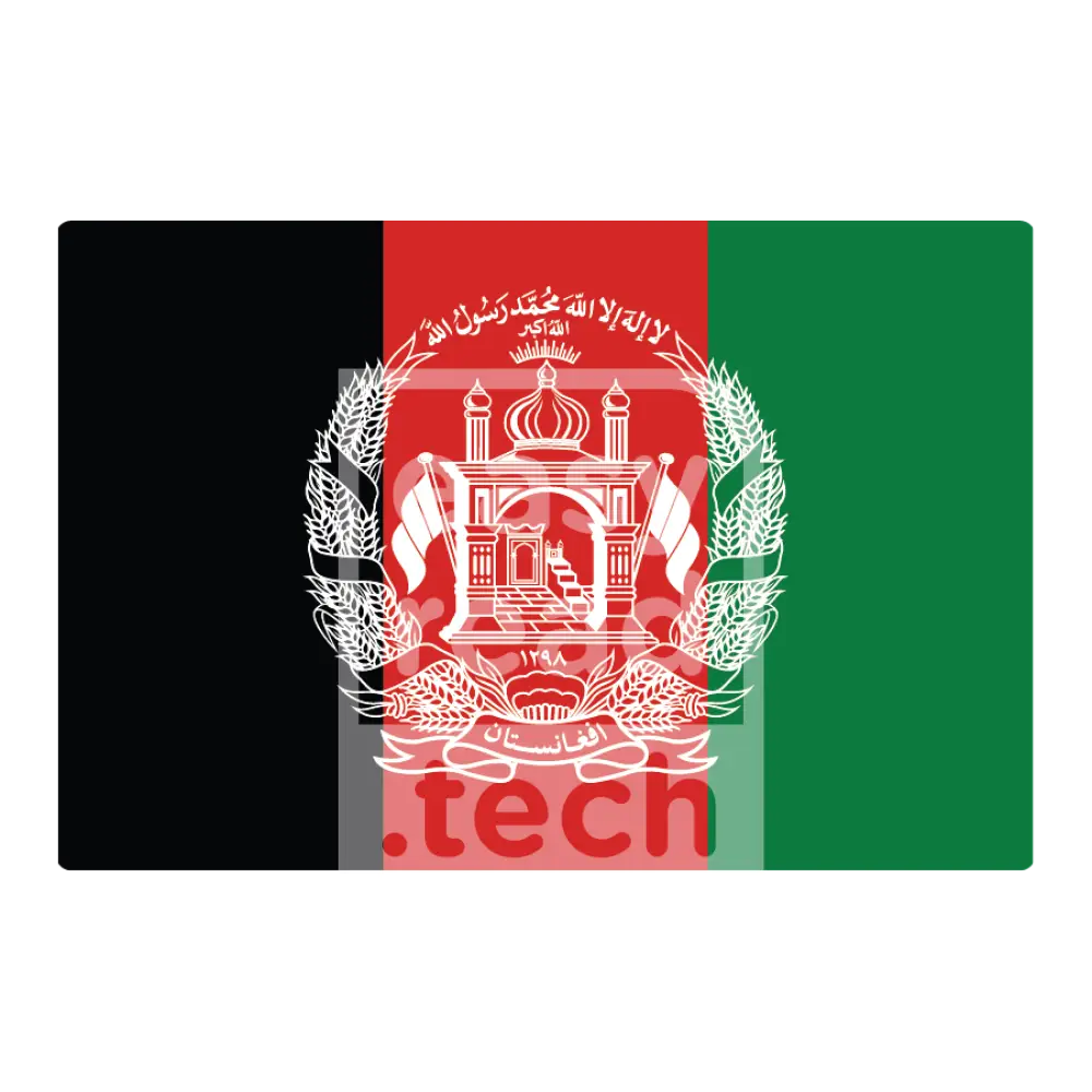 Afghanistan Flag