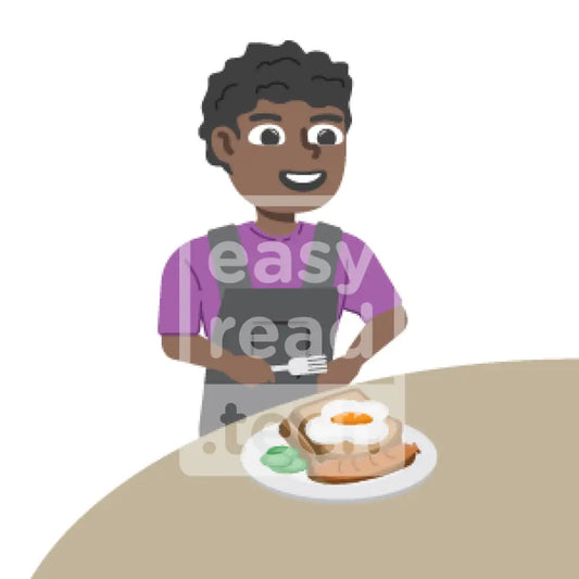 Eating Breakfast