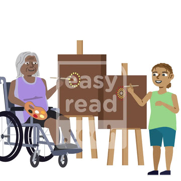 Family Dot Painting