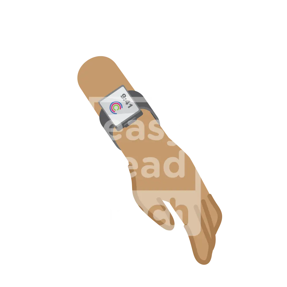 Person Wearing Smartwatch