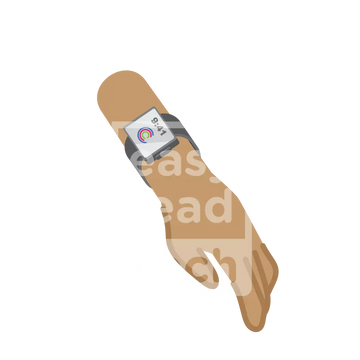 Person Wearing Smartwatch