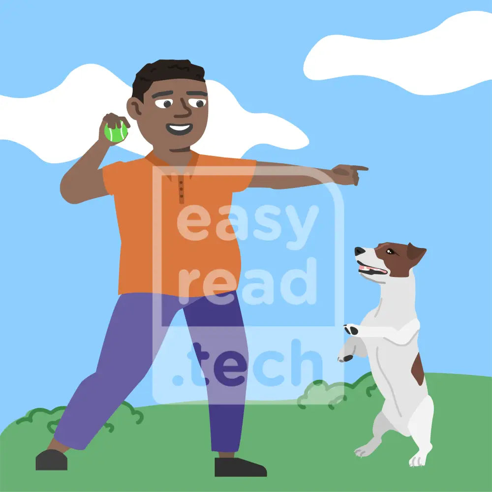 Playing With Dog