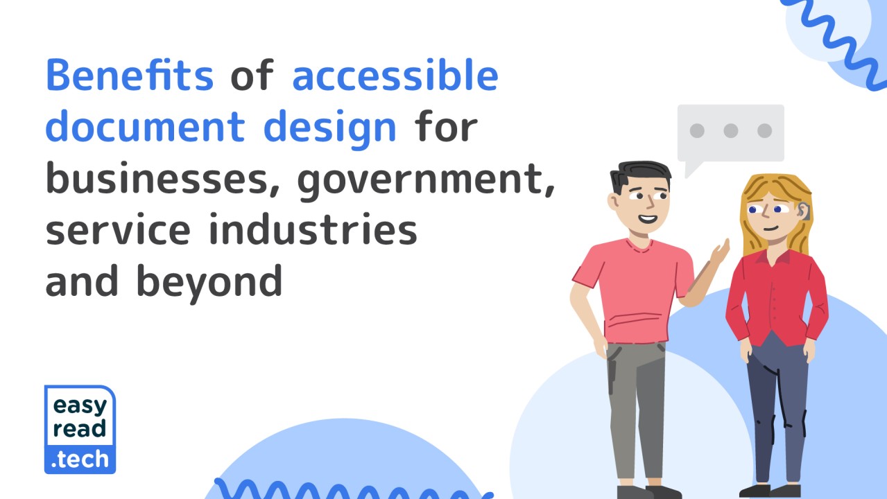 Benefits of accessible resource development for business, government, service industries and beyond