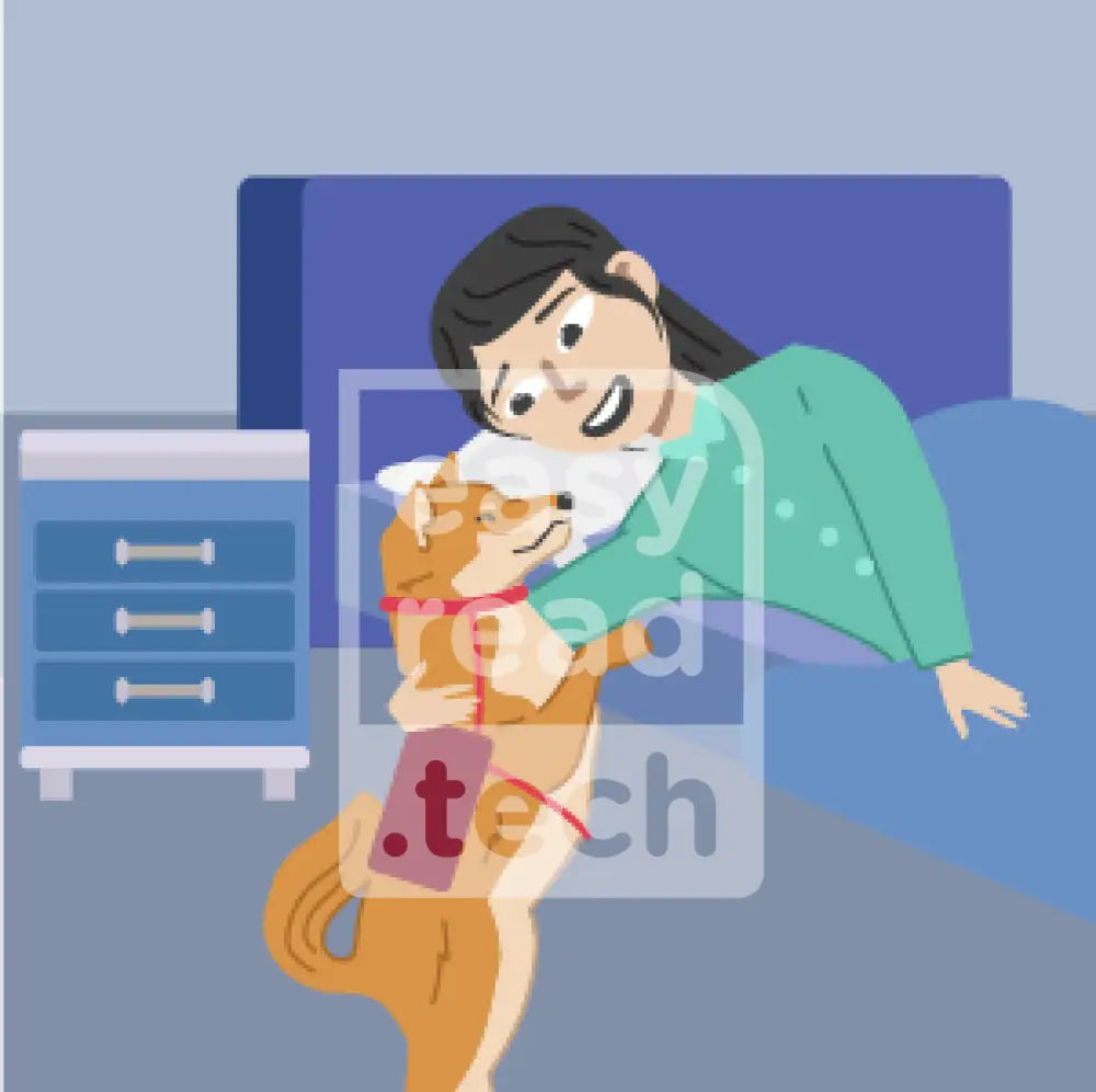 Dog Waking Up Owner