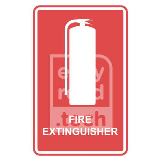 Fire Extinguisher Sign