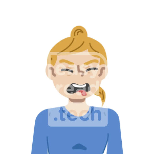 Girl Looking Disgusted