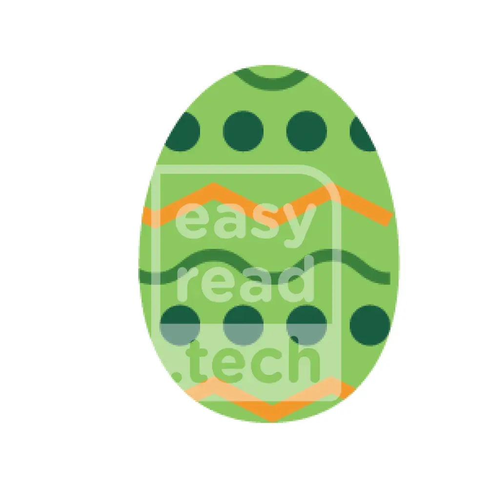 Green Easter Egg