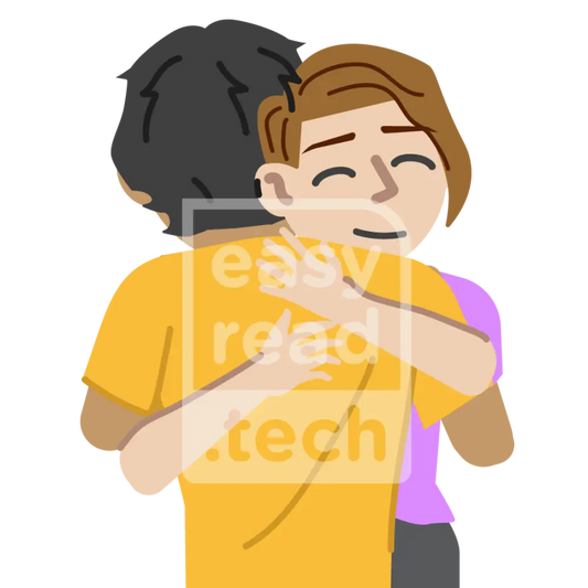 Man And Woman Hugging