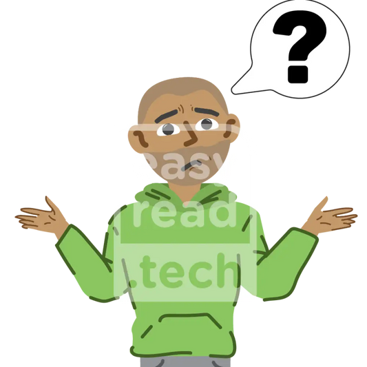 Man Feeling Unsure