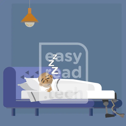 Man Going To Sleep