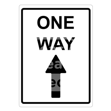 One Way Sign