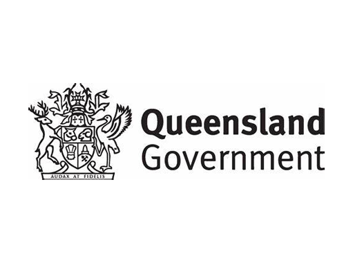The logo for the Queensland Government