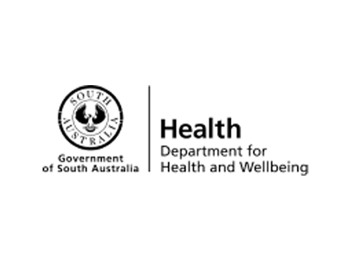 The logo for the South Australian Department for Health and Wellbeing