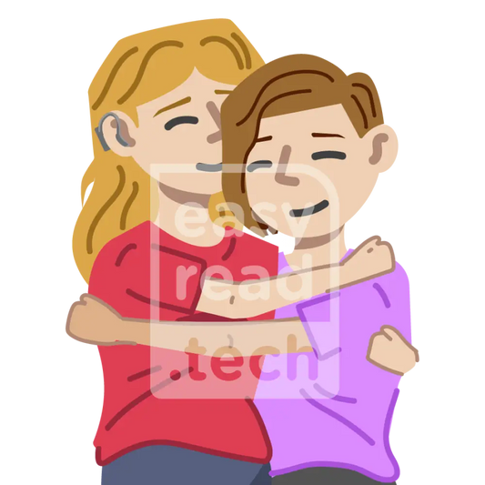 Two Women Hugging