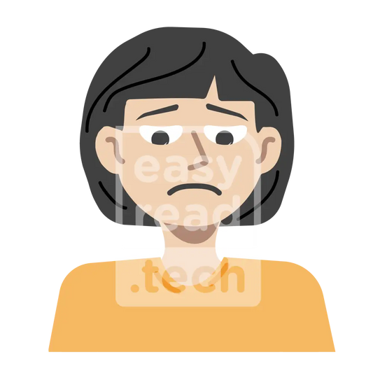 Woman Looking Sad