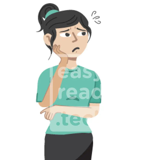 Woman Looking Worried