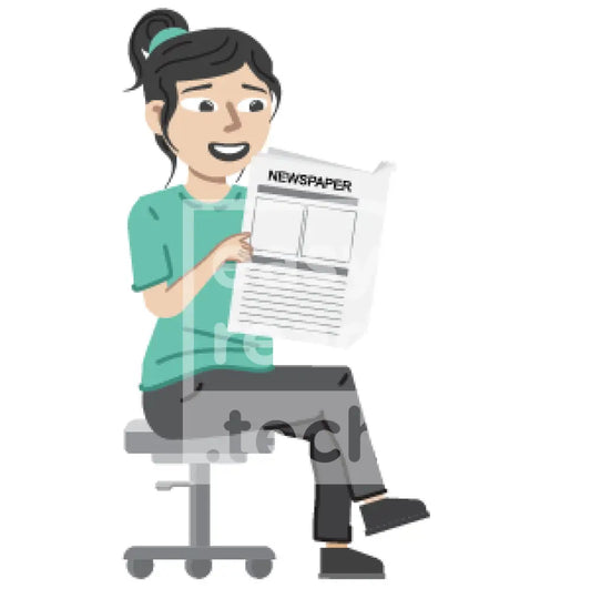 Reading The Newspaper