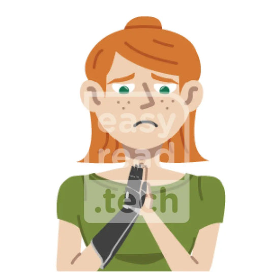 Woman Saying Sorry