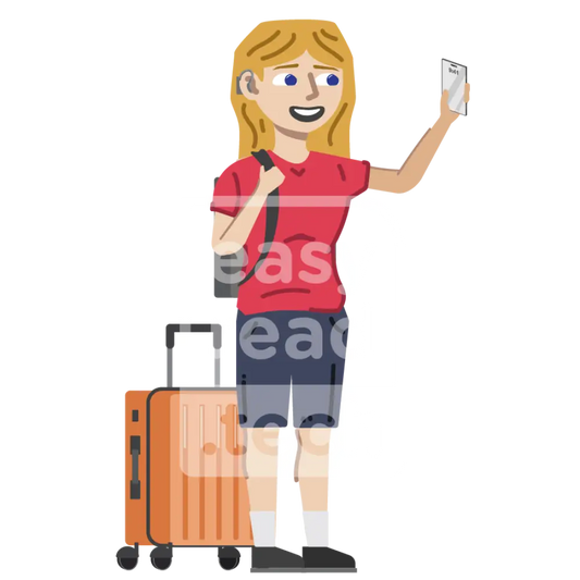 Woman Travelling