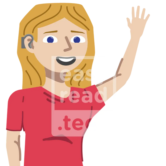 Woman Waving